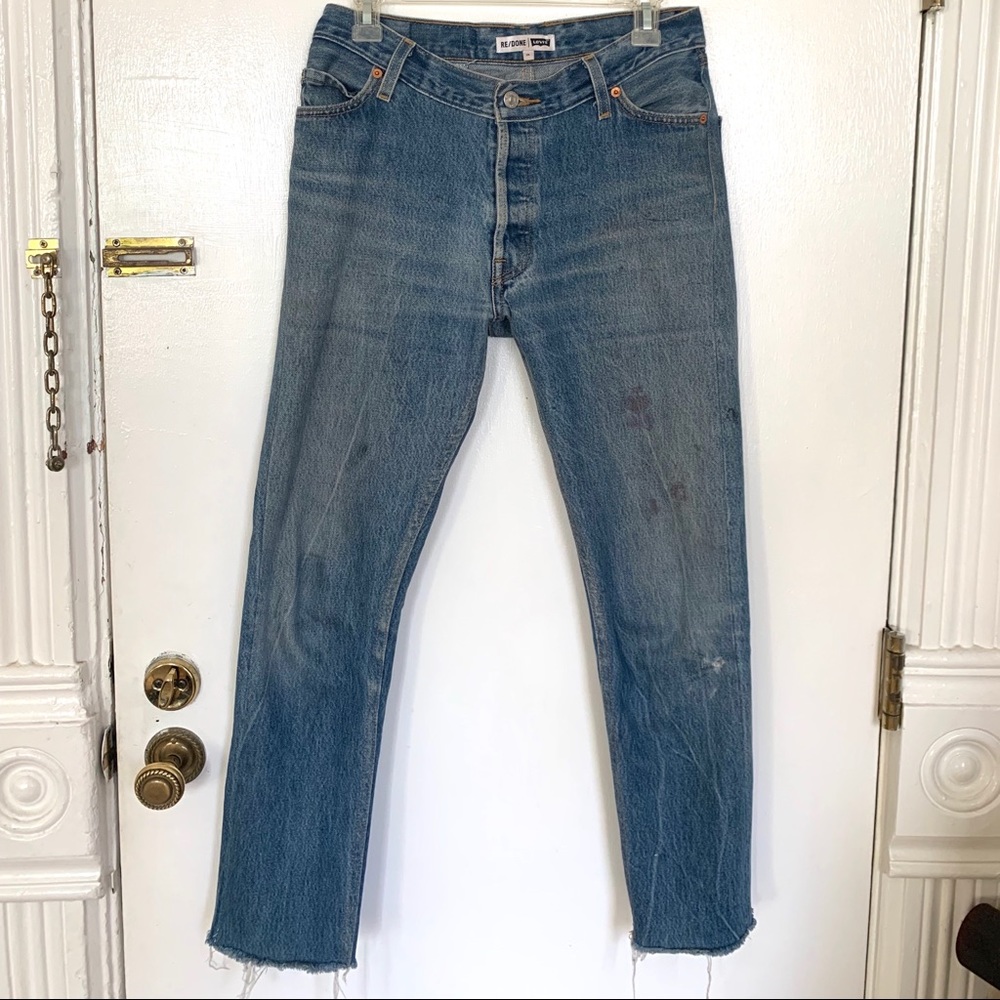 Re/Done Levi’s Vintage Jeans Straight Skinny